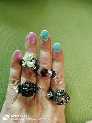 Rings like new, all together
