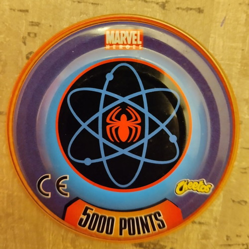 Marvel Heroes Tap used, Spider Man, Hulk, Thing 2006, metal