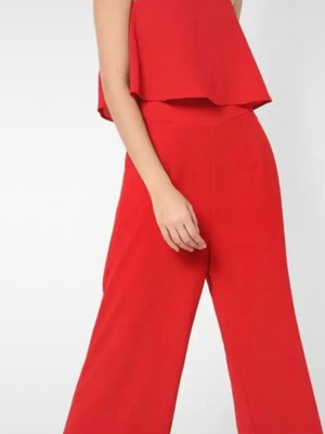 H&M jumpsuit like new, red, size S