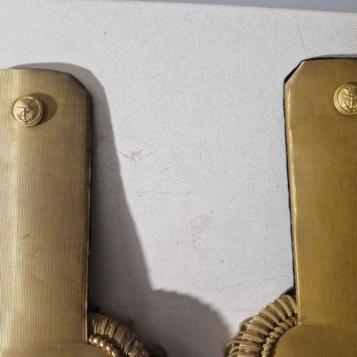 Navy Epaulets like new