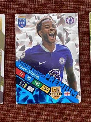 Κάρτες ποδοσφαίρου σετ 3 Neymar Jr., Raheem Sterling, τρίο FC Barcelona σαν καινούργιο