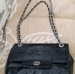 Women's black shoulder and hand bag used