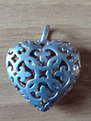 Thomas Sabo silver heart pendant with chain 925