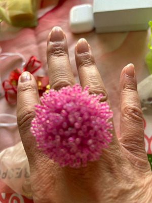 Beaded ring new