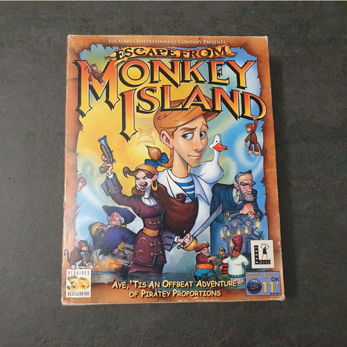 Escape from Monkey Island Big Box PC game 2000