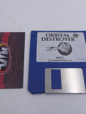 Orbital Destroyer Commodore Amiga δισκέτα μεταχειρισμένη, 1991 προσομοίωση