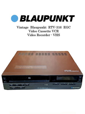 Blaupunkt RTV-316 EGC Video Cassette VCR μεταχειρισμένο για ανταλλακτικά
