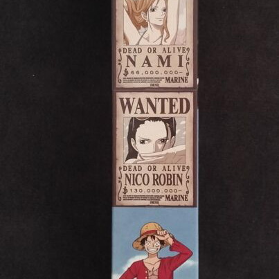One Piece Nami & Nico Robin Wanted Posters Chibi 2-Pack new