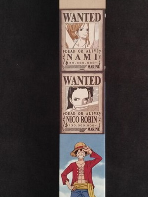 One Piece Nami & Nico Robin Wanted Posters Chibi 2-Pack new