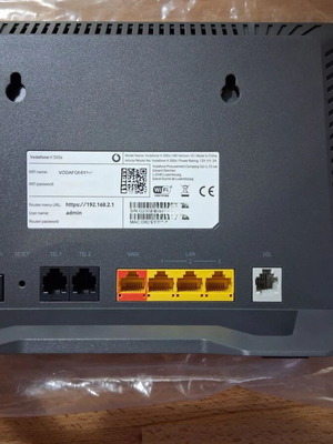 Vodafone H300s router με τροφοδοτικό MU24-Y 120200