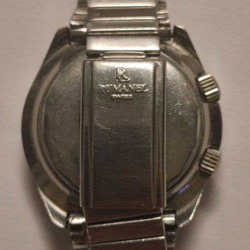 Rumanel Datostar Compressor Automatic Swiss Made watch used, blue dial