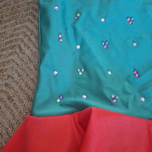 Rhythmic gymnastics leotards like new, sizes 7 and 8 years
