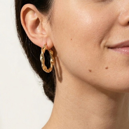 925 Silver Hoop Earrings