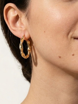 925 Silver Hoop Earrings