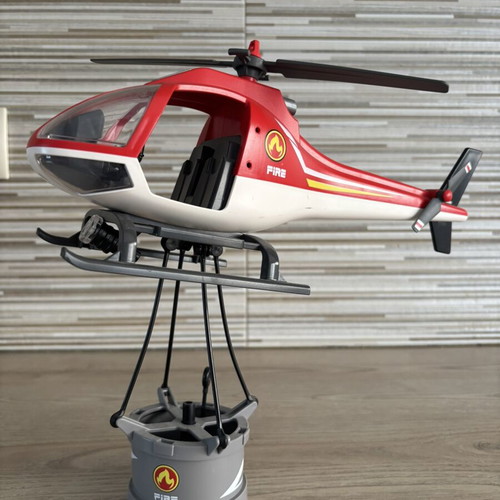 Playmobil 5617 Wildfire Firefighting Helicopter used