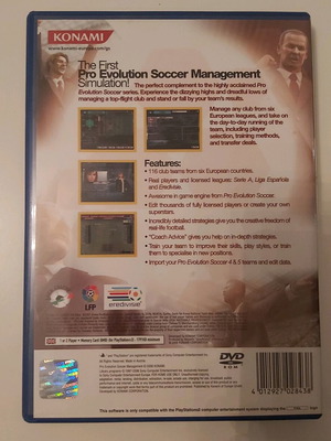Pro Evolution Soccer Management PlayStation 2 used