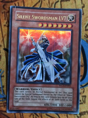 Silent Swordsman LV 7 κάρτα μεταχειρισμένη, Ultra Rare, Yugioh
