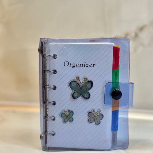 Organiser and notebook with pen new