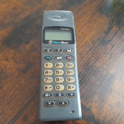 Panasonic EB-DG350 retro mobile phone used, unknown functionality