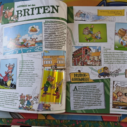 Asterix & Obelisk Panini German sticker album