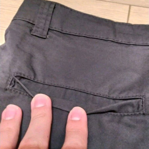 Men's dark gray shorts used, size S