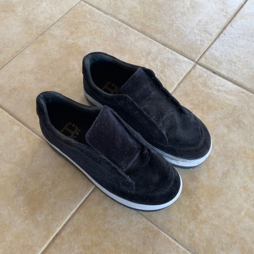 Velvet Sneakers Jeffrey Campbell JC Play used, black