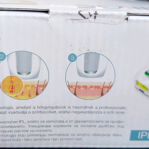 Sanitas photoepilation device new with IPL technology