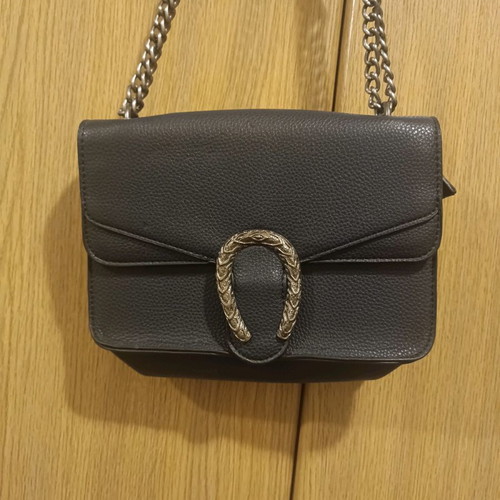 Shoulder bag like new, dark blue