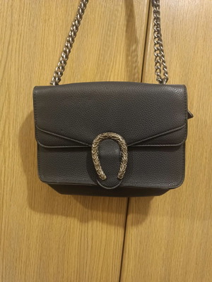 Shoulder bag like new, dark blue