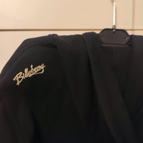 Billabong zip hoodie like new, size M, black multicolor