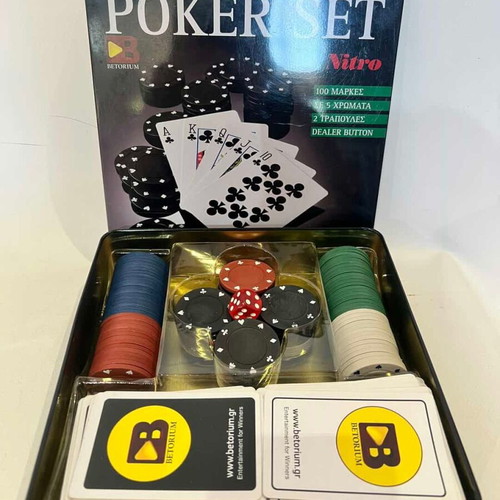 Poker Set Betorium Nitro like new