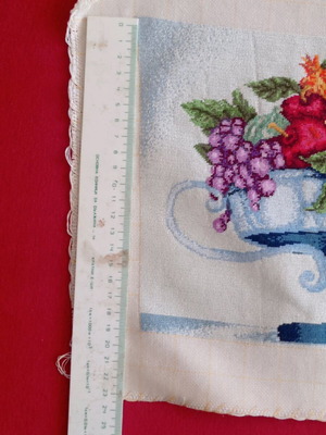 Gobelin fruit bowl without frame