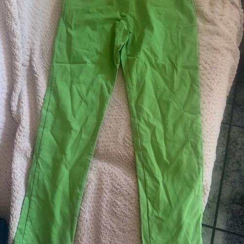 Summer pants like new, size XXL, green