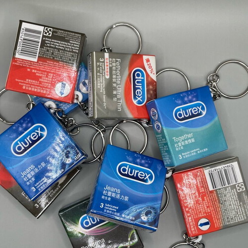 Durex keychain brand new, 1 piece