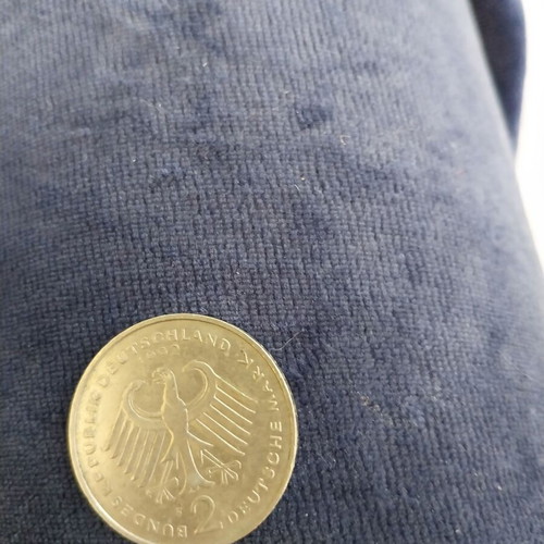 German 2 Deutsche Mark coin used