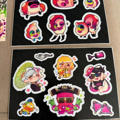 Octo Canyon Splatoon zine new, rare set from 2021