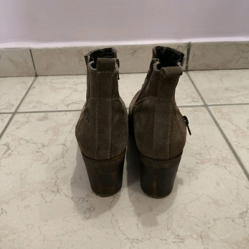 Lumberjack women's boots used, brown cigar, size 37, suede