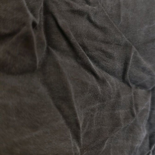 Black stonewashed crop top used, one size