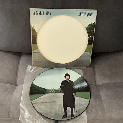 Elton John A Single Man Picture Disc LP used, collectible vinyl