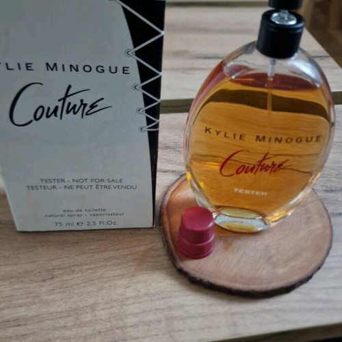 Kylie Minogue Couture 75ml tester with broken valve, new