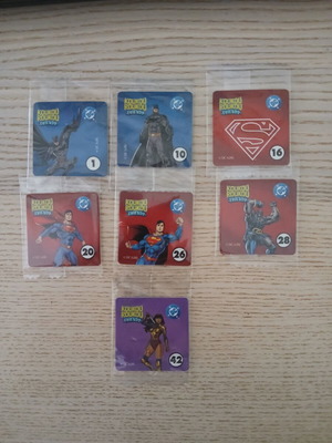Koukouroukou Friends DC stickers, set of 7