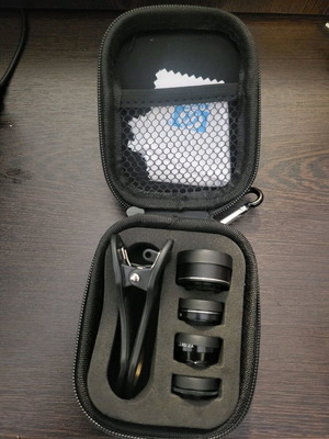 Φακός κάμερας κινητών Apexel καινούργιος 5 σε 1 με κλιπ