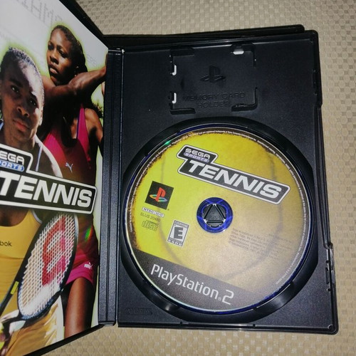 Sega Tennis PlayStation 2 used with disc wear