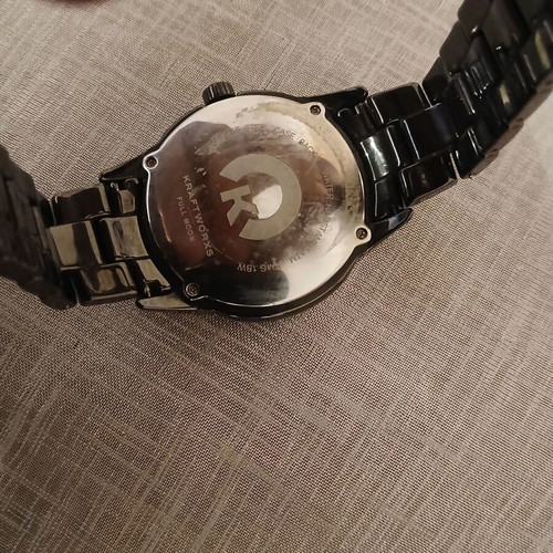 Kraftworks men's watch like new with ceramic bracelet