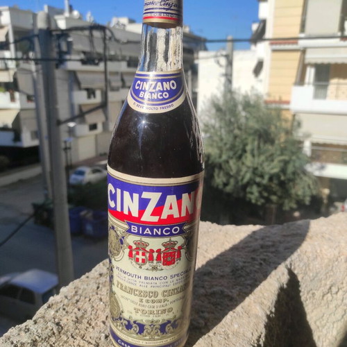 Vintage Cinzano Vermouth Bianco Speciale sealed from 1960