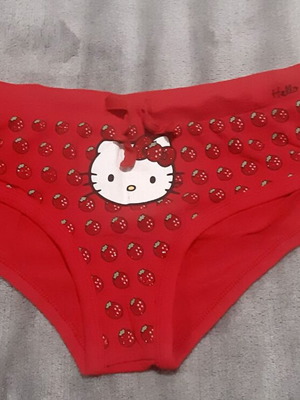 Πιτζάμα κιλοτάκι Hello Kitty Zara/Ousho Large βαμβακερό καινούργιο, κόκκινο