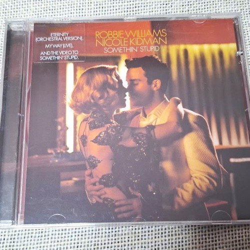 Robbie Williams And Nicole Kidman Somethin' Stupid CD σαν καινούργιο, pop