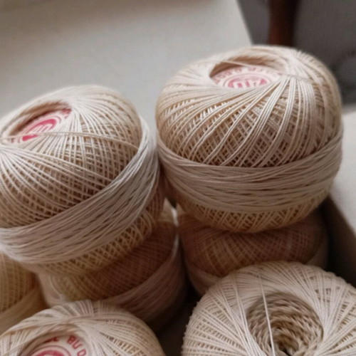 Crochet Thread 15 Tech 2/3 Korona New, 9 Balls