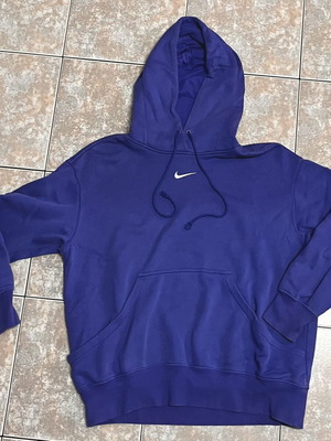 Nike women's hoodie, blue and purple, size S