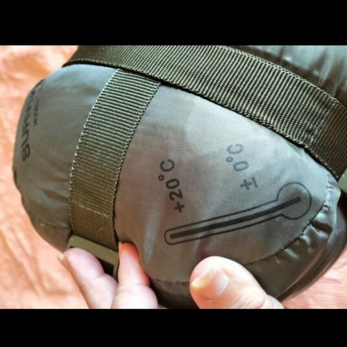 Sleeping Bag Survivor Military like new with carrying case
